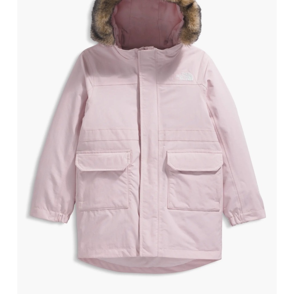 Kids' Arctic Waterproof 550-Fill Power Down Parka with Faux Fur Trim 5